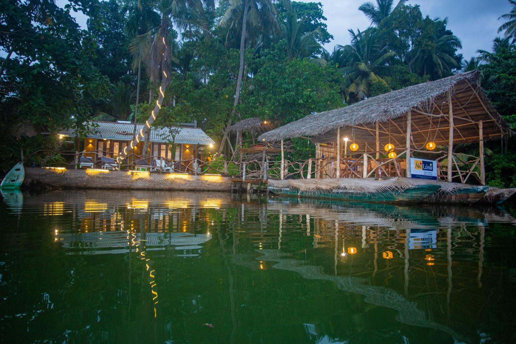 Aki Luna Lagoon Resort Hikkaduwa Luaran gambar